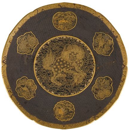 Grand plateau de style Komai

Japon, période Meiji