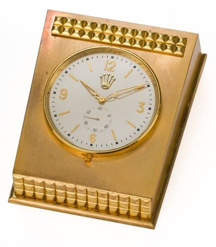Horloge de table Rolex

Suisse, vers 1960-1970. Bo