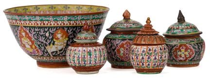 Ensemble Bencharong

Porcelaine chinoise pour la T