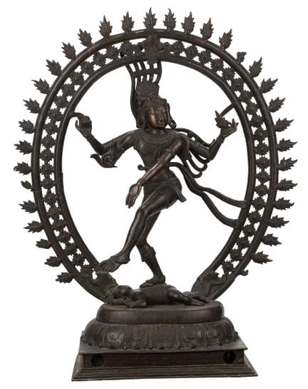Grande statue en bronze de Shiva Nataraja

Inde, X
