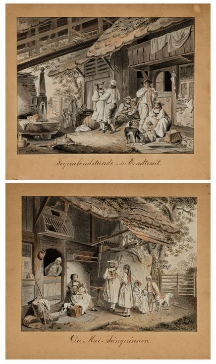 Sigmund Freudenberger
1745 Berna 1801

«Le cantant