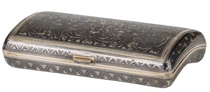 Tobacco Box

Early 20th century. Silver. Unmarked.