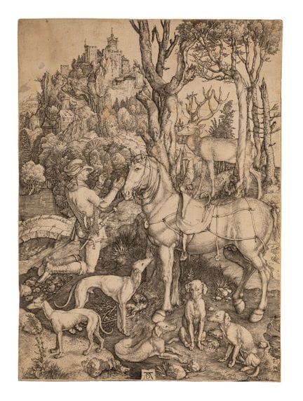 Albrecht Dürer

Saint Hubert - Saint Eustache
Grav
