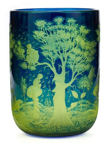 Vaso di Wolfgang Schmid

Zwiesel, 2016. Vetro blu,