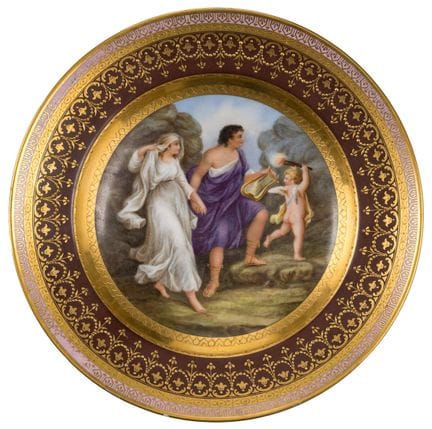 Assiette décorée de Vienne

Vienne, 1823. Porcelai