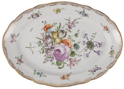 Grand plat de Meissen

Meissen, 1860-1924. Porcela