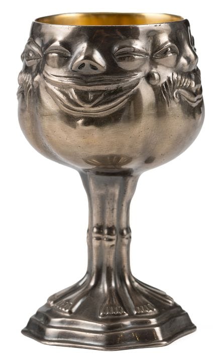 Calice de Bruno Weber

Métal argenté, intérieur do