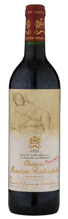 1 bouteille de Château Mouton Rothschild 1993

199