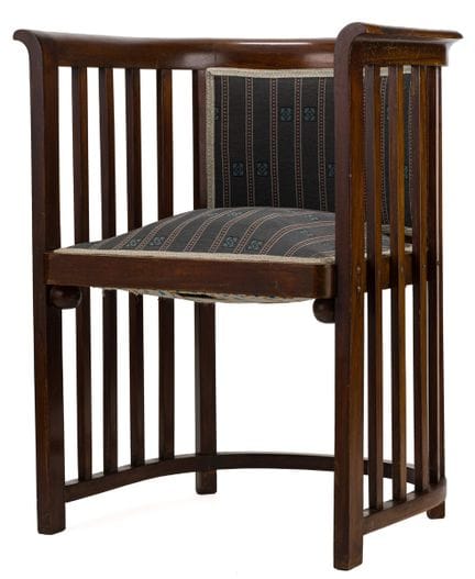 Poltrona con braccioli di Josef Hoffmann

Progetto