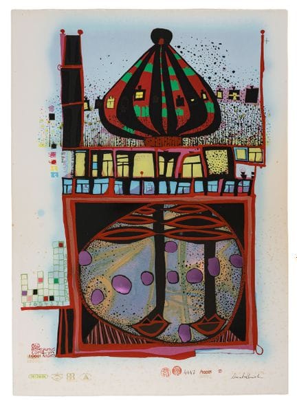 Friedensreich Hundertwasser
1928 Vienna – 2000 Oak