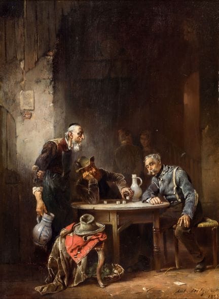 Seitz Anton
1829 Roth - 1900 Munich

Des hommes jo