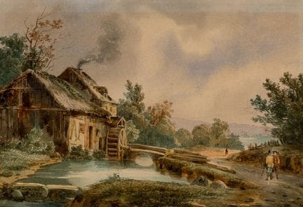 Calame Alexandre
1810 Vevey - 1864 Menton

Landsch