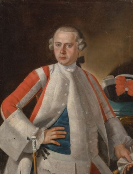 École française, XVIIIe siècle

Portrait d'un offi