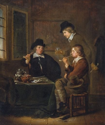 École hollandaise, XIXe siècle.

Scène d'intérieur