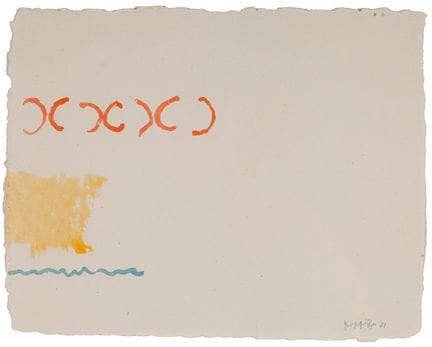 Griffa, Giorgio
1936 Turin

Untitled. 1983
Waterco