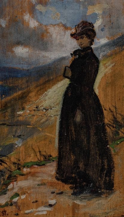 Ernst Stückelberg
1831 - 1903 Basilea

Marie en el
