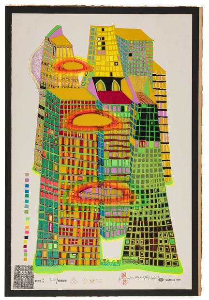 Friedensreich Hundertwasser
1928 Vienna – 2000 Oak