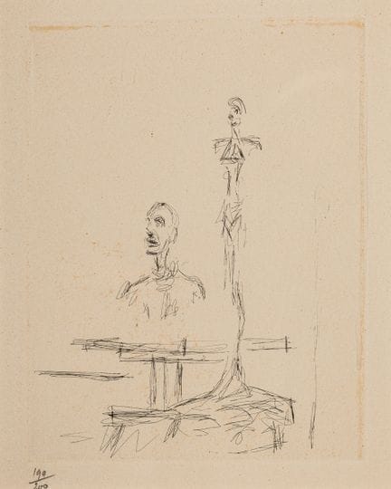 Giacometti Alberto
1901 Stampa - 1966 Coira

Due s