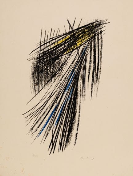 Hans Hartung
1904 Leipzig – 1989 Paris

L 23. 1957