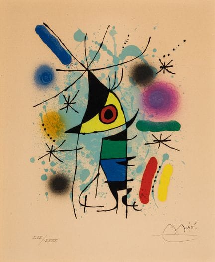 Joan Miró
1893 Barcelona – 1983 Palma de Mallorca
