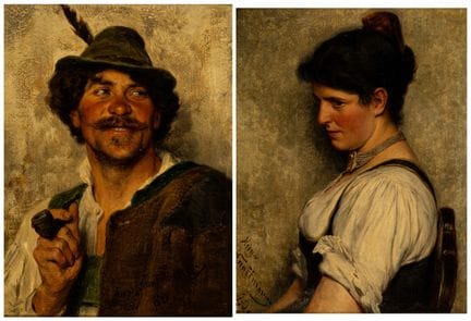 Hugo Kauffmann
1844 Hambourg - 1915 Prien am Chiem