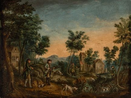 École allemande, XVIIIe siècle

La chasse au canar