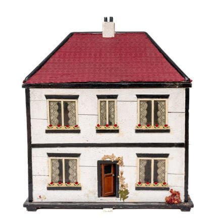 Germania, antica casa delle bambole con porta a ba