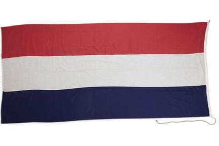 Due bandiere olandesi, Andries de Jong, Amsterdam.
