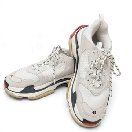 Balenciaga Triple S sneakers, circa 2020. Some sig