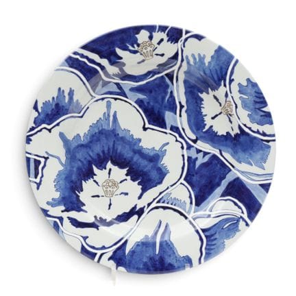 De Porceleyne Fles, blue-and-white Delftware wall 