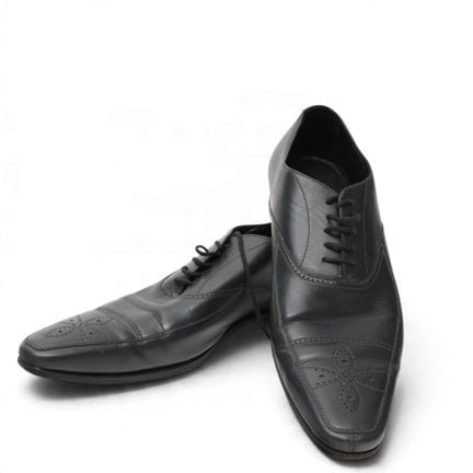 Yves Saint Laurent leather oxford shoes, circa the