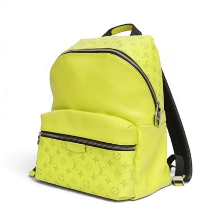 Louis Vuitton, LV Monogram Yellow Taigarama Backpa