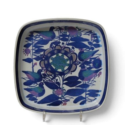 Royal Copenhagen, "Tenera" faience serving dish, d
