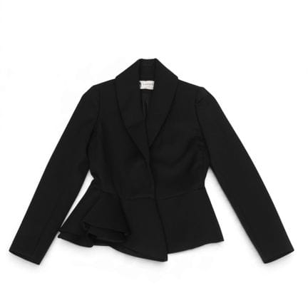 Lanvin black wool blazer, 2017; Minor signs of wea