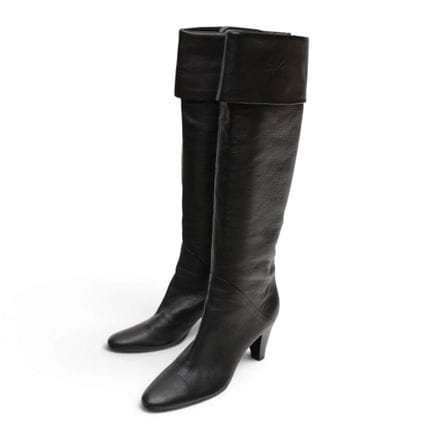Giuseppe Zanotti leather boots, circa the 2000s. S