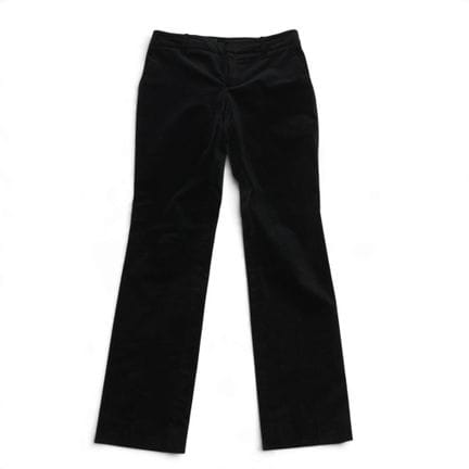 Gucci velvet pants, circa the 2000s. Some signs of