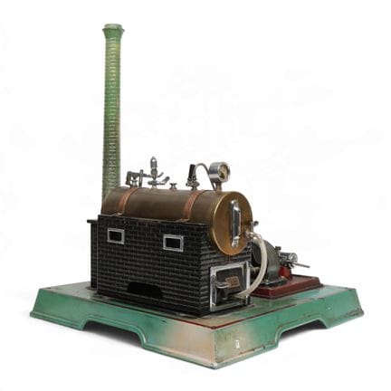 Märklin, locomotiva a vapore, 1930 circa. Con dina