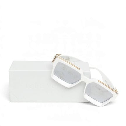 Louis Vuitton, 1.1 Millionaires Sunglasses, White 