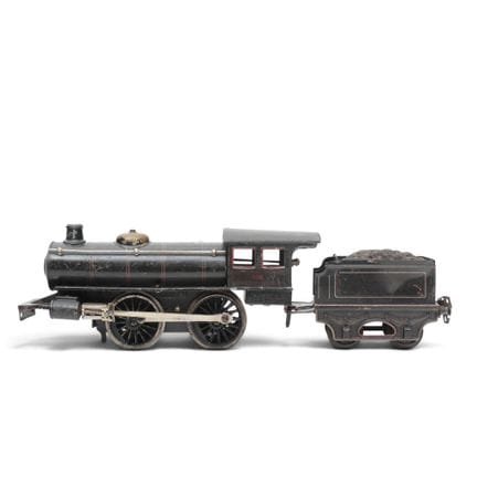 Locomotiva in latta con tender, Märklin, modello 2