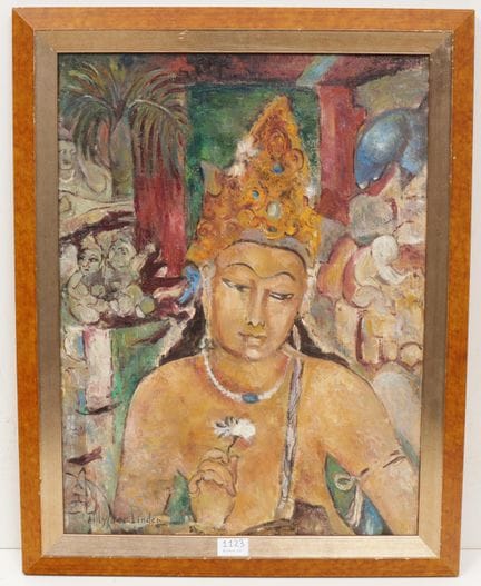 Tilly ter Linden (20th century) Bodhisattva Padmap