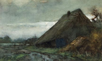 Johan Hendrik Weissenbruch (1824-1903) Aquarelle r