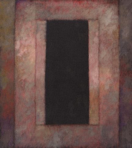 Ton Frenken (1930-2004), « Toegang », huile sur to
