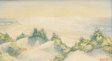 Ad Blok van der Velden (1913-1980) Plage près de T