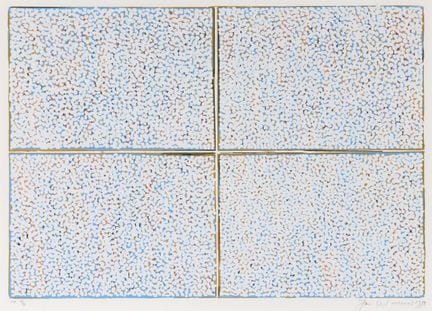 Jan Wolkers (1925-2007) « Sneeuw », sérigraphie, s