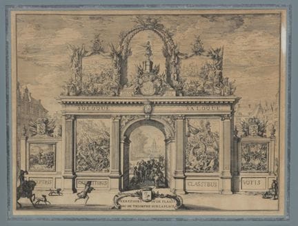 Romeyn de Hooghe, XVIIIe siècle. « Porte d'honneur
