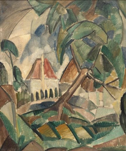 Lodewijk Schelfhout (1881-1943), « Paysage » (1913