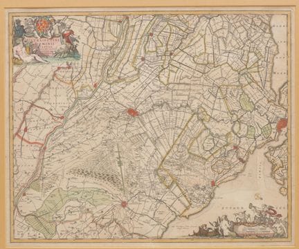 F. de Wit et N. Visscher (XVIIe siècle) Carte d'Ut
