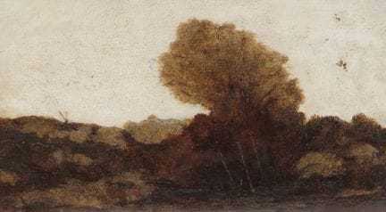 Willem van den Berg (1886-1970) Paysage. Comprend 