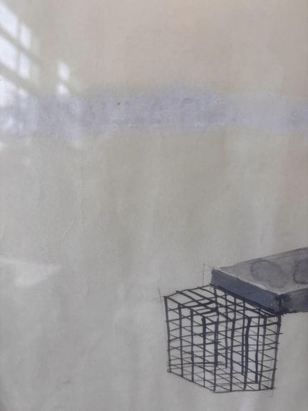 Signé Peter Struycken. Dessin sans titre, 30 x 40 