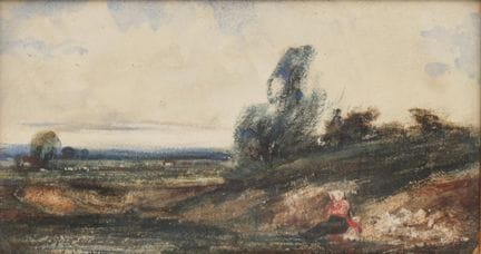 Louis-Godefroy Jadin (1805-1882), « La Mare », aqu